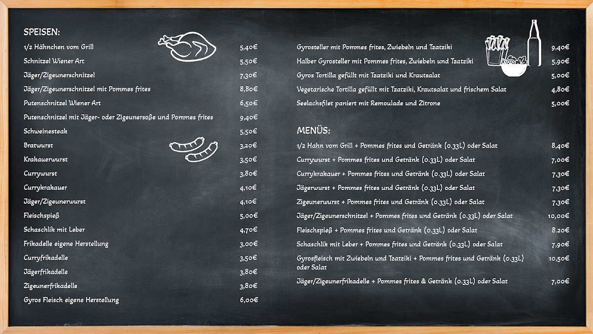 Menu Lüttringhauser Grillstube (Ehemals Unkel)-1