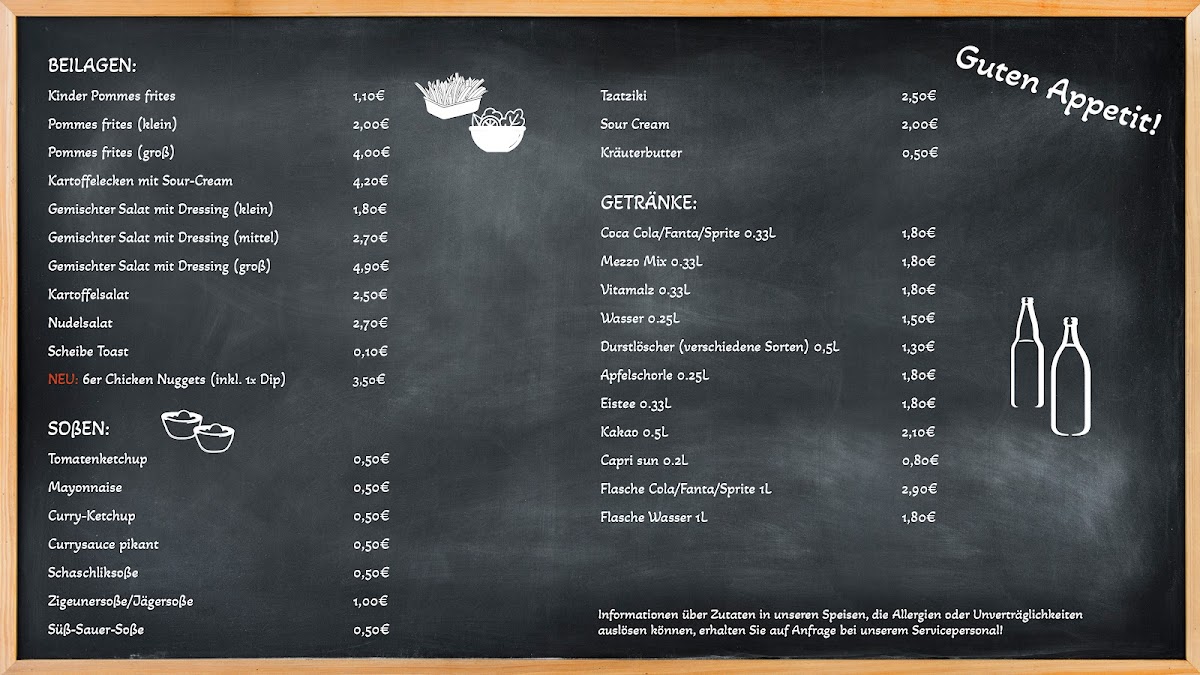 Menu Lüttringhauser Grillstube (Ehemals Unkel)-2